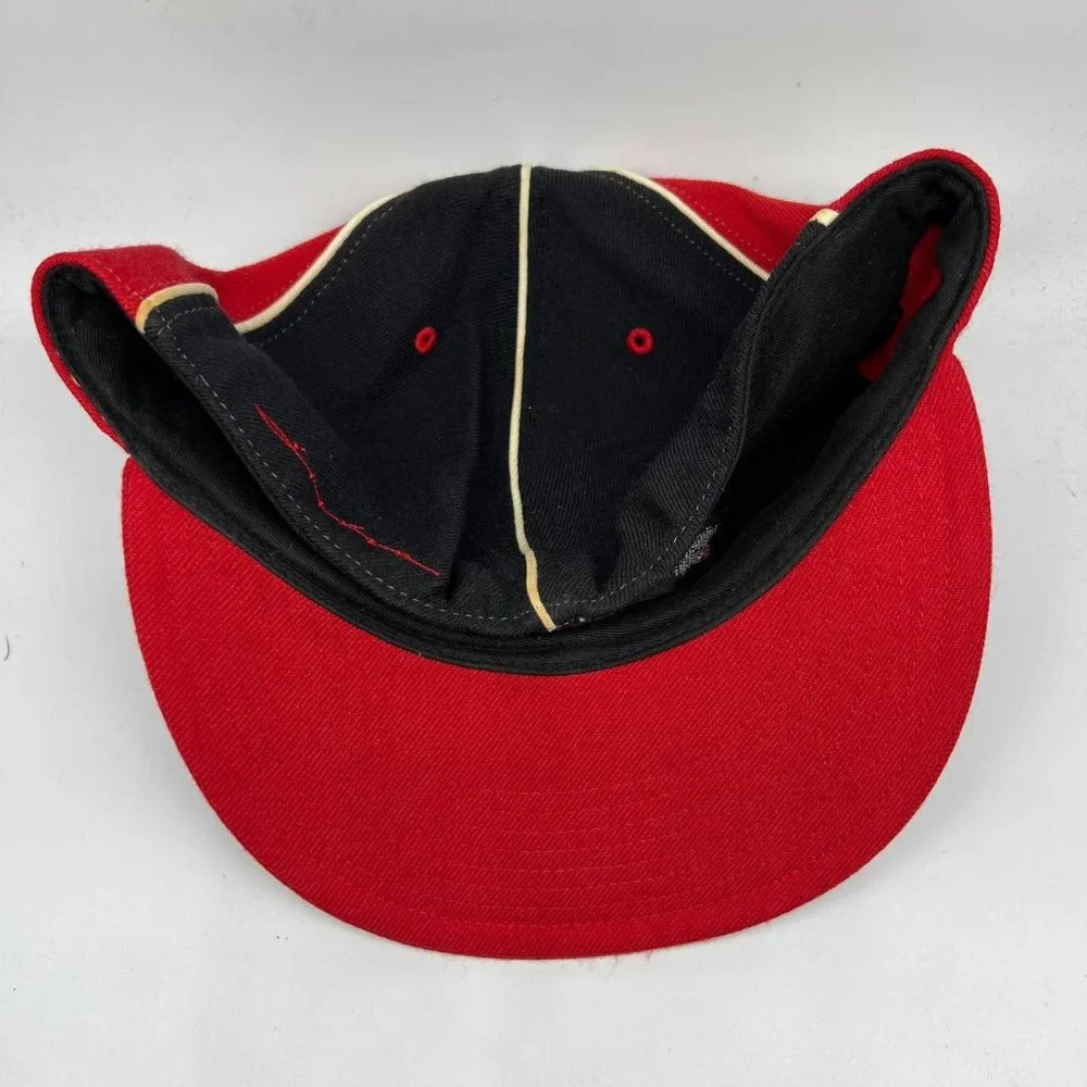 Air Jordan 23 Red Black 7 7/8 Jumpman Hat Fitted‎ Cap Men
